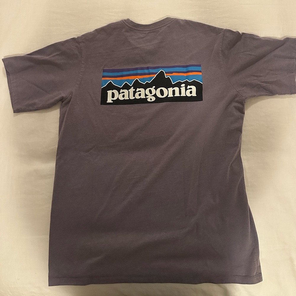 Purple Patagonia T-shirt